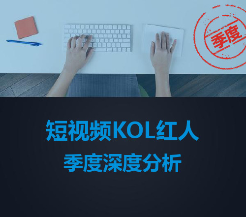 短视频KOL红人深度分析报告