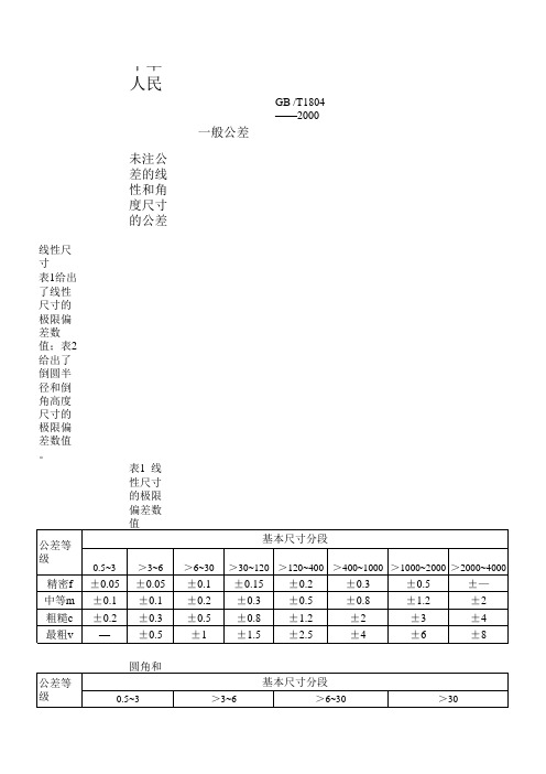 GB1804-尺寸公差