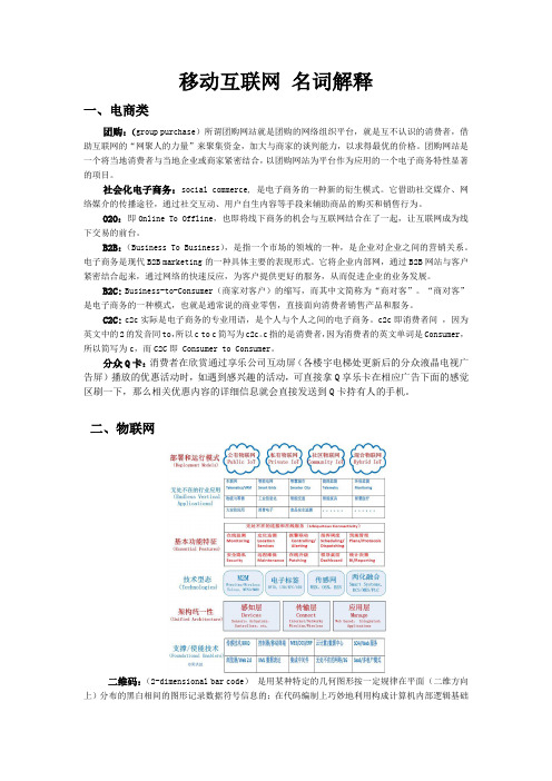 移动互联网名词解释