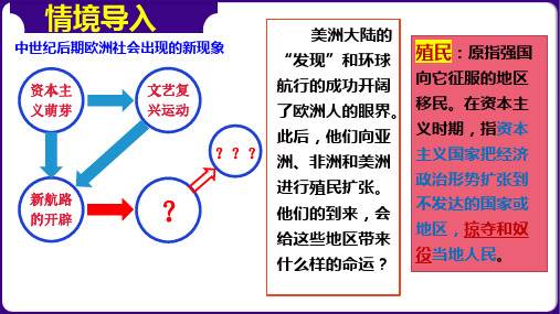 第16课  早期殖民掠夺-2024-2025学年初中历史九年级上册(部编版)核心素养教学同步课件