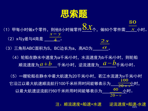 从分数到分式ppt市公开课一等奖省优质课获奖课件