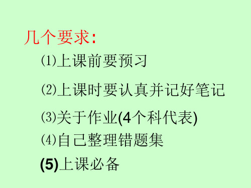 高一数学集合课件(必修1)