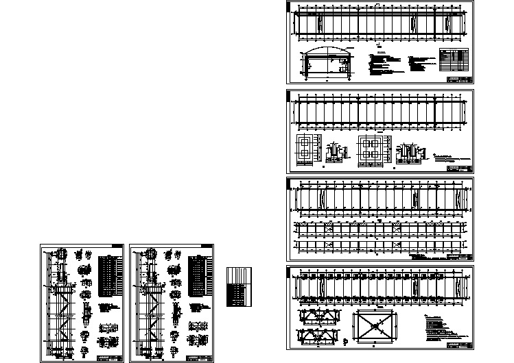 某地区中物流公司板材库扩建详细参考图CAD