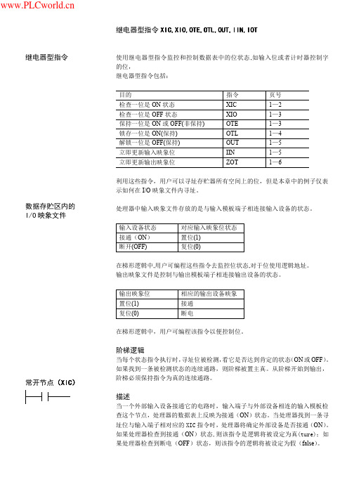 AB-PLC中文指令集