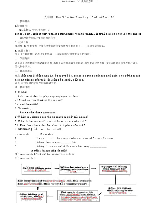 SadButBeautiful优秀教学设计