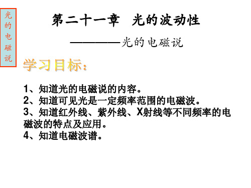 光的电磁说