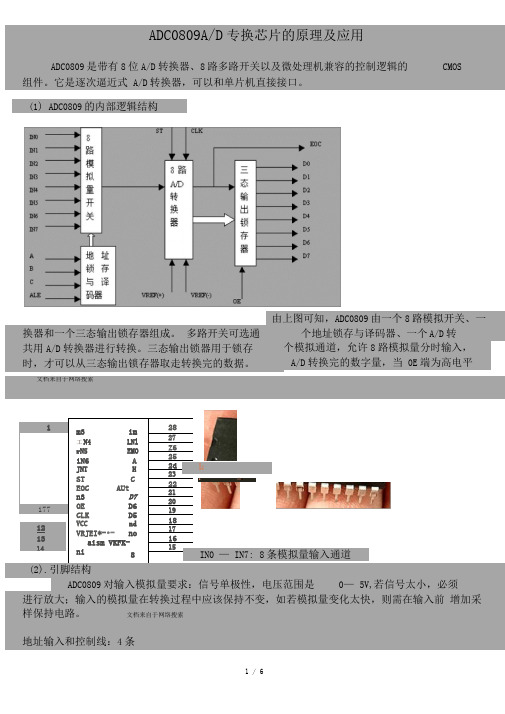 AD转换芯片ADC原理及应用