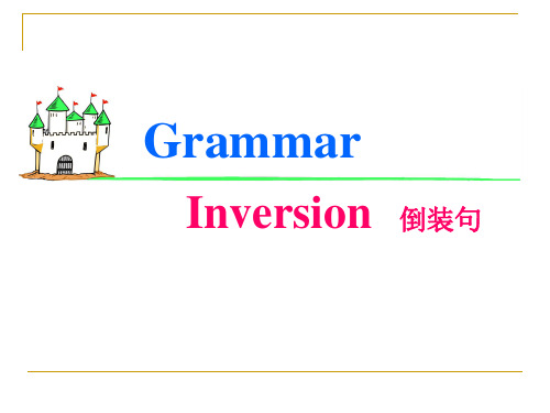 必修5Unit4 倒装句