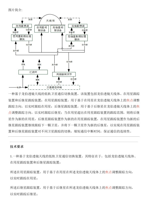 基于龙伯透镜天线的低轨卫星通信切换设备的生产技术