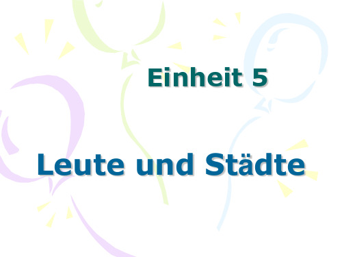 Einheit 5(2)