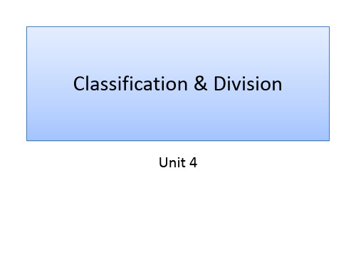 Week 11 Classification