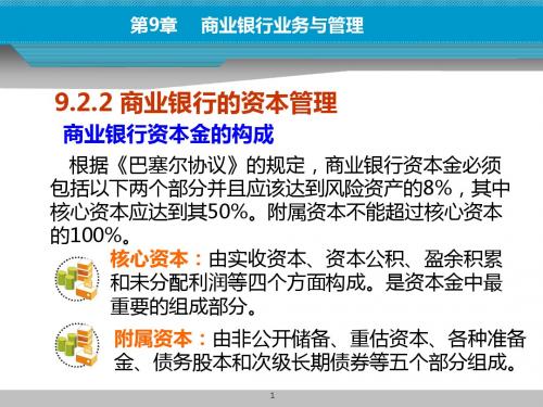 第9章商业银行业务与管理2-PPT文档资料