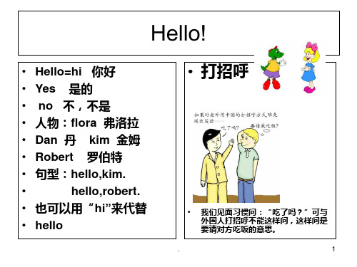 新概念英语青少版入门级A册完美版PPT课件