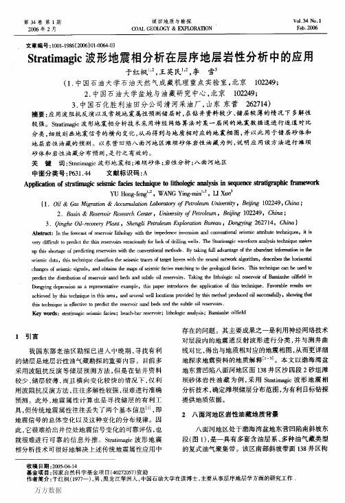 Stratimagic波形地震相分析在层序地层岩性分析中的应用(2)