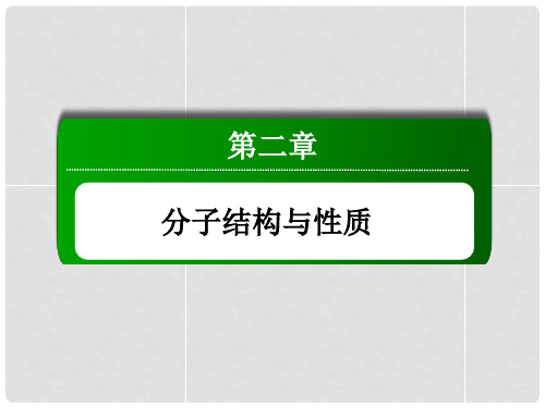 高中化学 2.2.2杂化轨道理论和配合物简介课件 新人教版选修3