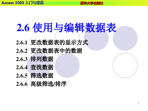 ACCESS2003所有ppt(7)第2章 6
