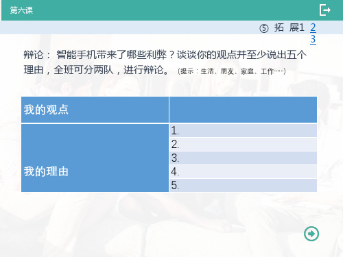 外教社对外汉语速成系列教材：乐学汉语 进阶篇 第3册  PPT课件3-06-5