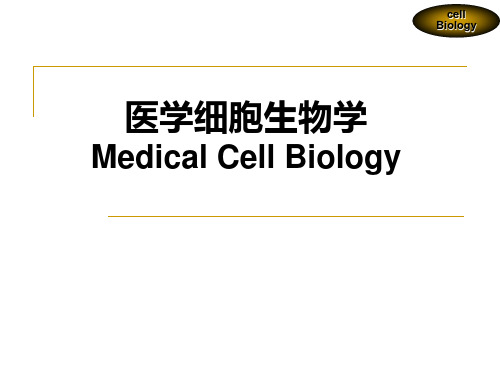 第七章细胞骨架与细胞运动