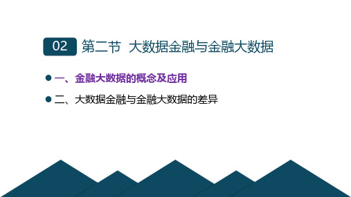 大数据金融与金融大数据1