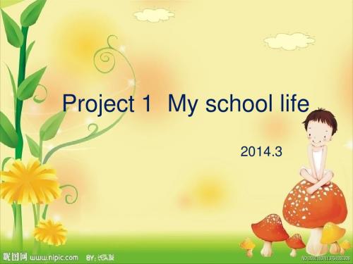 project1 my school life