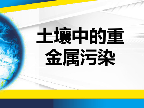 土壤中的重金属污染