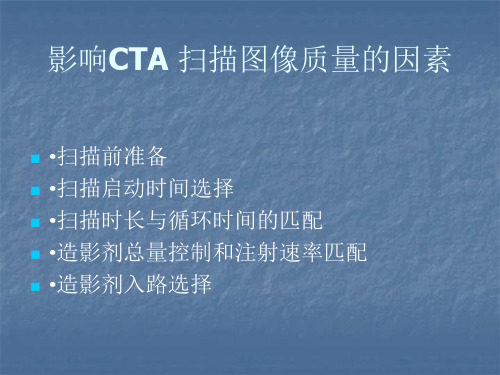 cta检查技术ppt