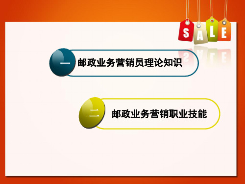 邮政业务营销员高级技能考试辅导