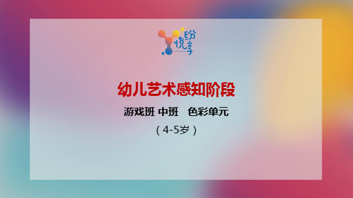 创意美术课程4-5岁第二课《青蛙探险记》课件