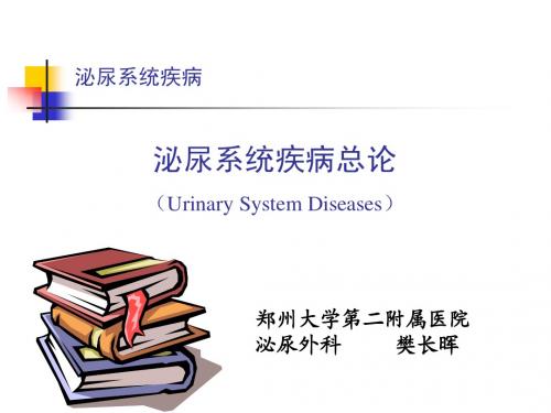 1 泌尿系统疾病总论