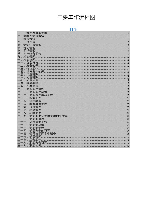 (精品)0180719机关办公流程图全套121