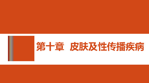 04第十章皮肤及性传播疾病(湿疮、婴儿湿疮、接触性皮炎)