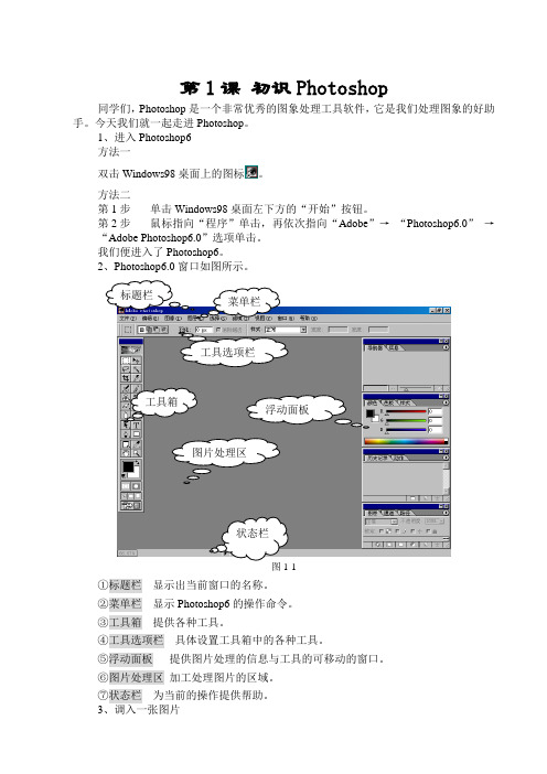 第1课 初识Photoshop