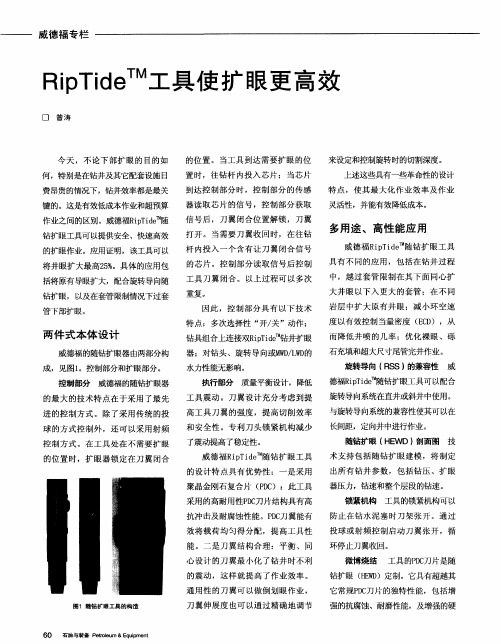 RipTide TM工具使扩眼更高效