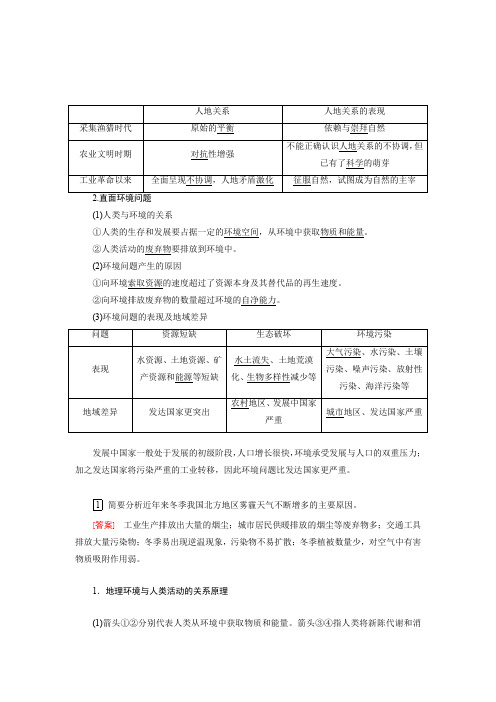 人教版高中地理必修2《第六章 人类与地理环境的协调发展 章节复习与测试》_24