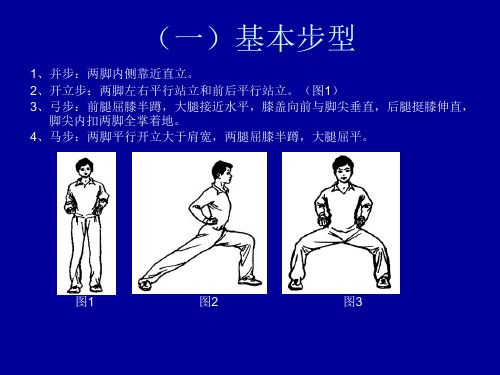 小学体育课件：《武术基本动作》