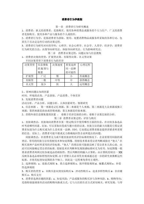 消费者行为学