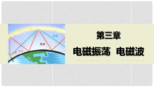 高中物理 3.13.2 电磁振荡 电磁场和电磁波课件 教科版