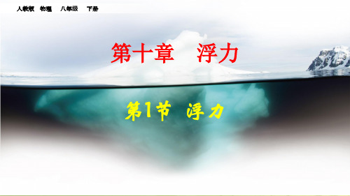 八年级物理《浮力》精讲图文演示课件PPT