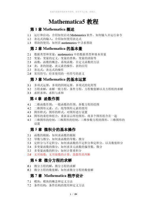 mathmatic教程——入门级别_一看就会