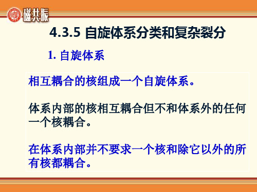 4.3.5自旋体系分类和复杂裂分