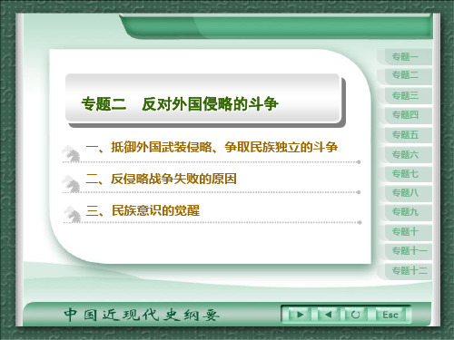 中国近现代史纲要(专题二)