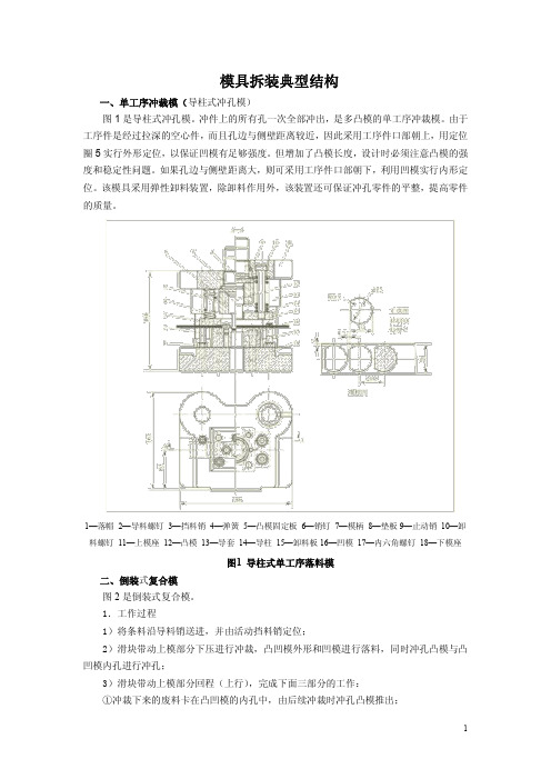 模具拆装结构图