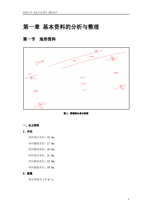 灌区水泵及水泵站设计图