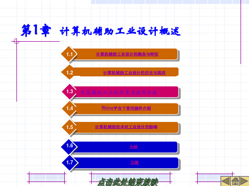 计算机辅助工业设计概述