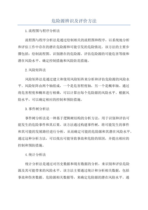 危险源辨识及评价方法