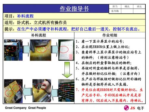 补料流程