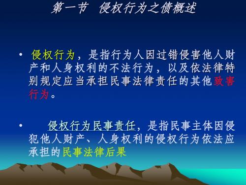 法律课件之民事责任