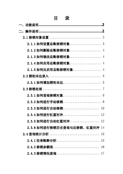 往来核销操作手册