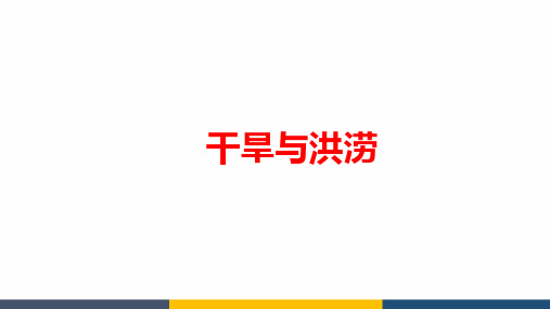 高考地理复习微专题自然灾害之干旱与洪涝精品课件