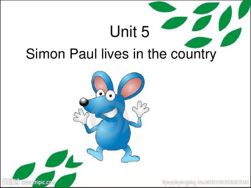 unit_5_Simon_lives_in_the_country